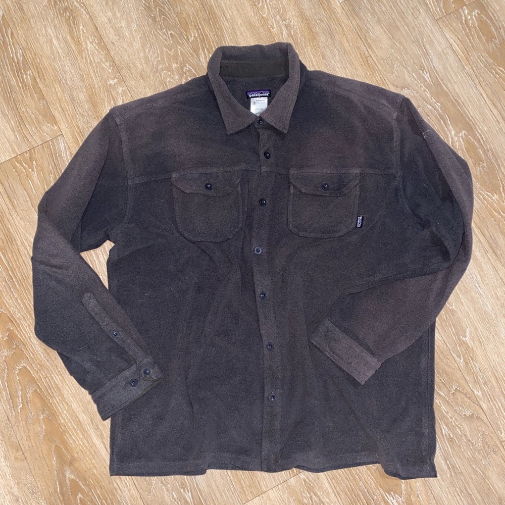 Patagonia Gray Button Up